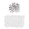 100pcs Clear Tealight Cup Heart Wax Shaping For DIY Scented Candle