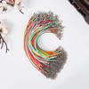 Women's Colorful High-Quality Waxed Pendant Necklace Cord