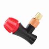 Mountain Road Bike Bicycle Adapter Pump Mini Portable Air Inflator Tire Dual Head Valve