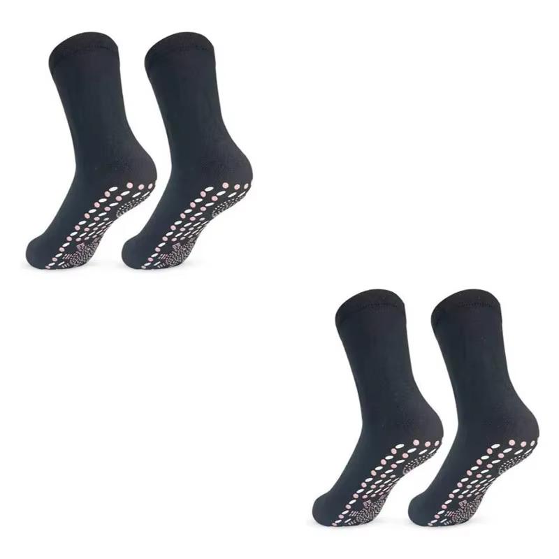 1/2/3/5pairs Comfortable Breathable Health Foot Massager Warm Winter Professional Socks Unisex Self-Heating Health Care Socks