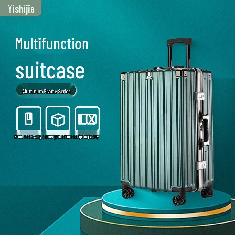 Yishijia Aluminum Frame Hardshell Spinner Luggage