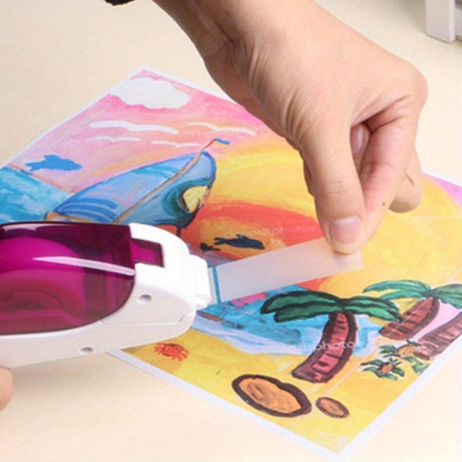 1PC Hand-held Automatic Tape Cutter - Used for Daily Adhesive Tape, Gift Packaging, Book Cover No Blade Does Not Hurt Hands