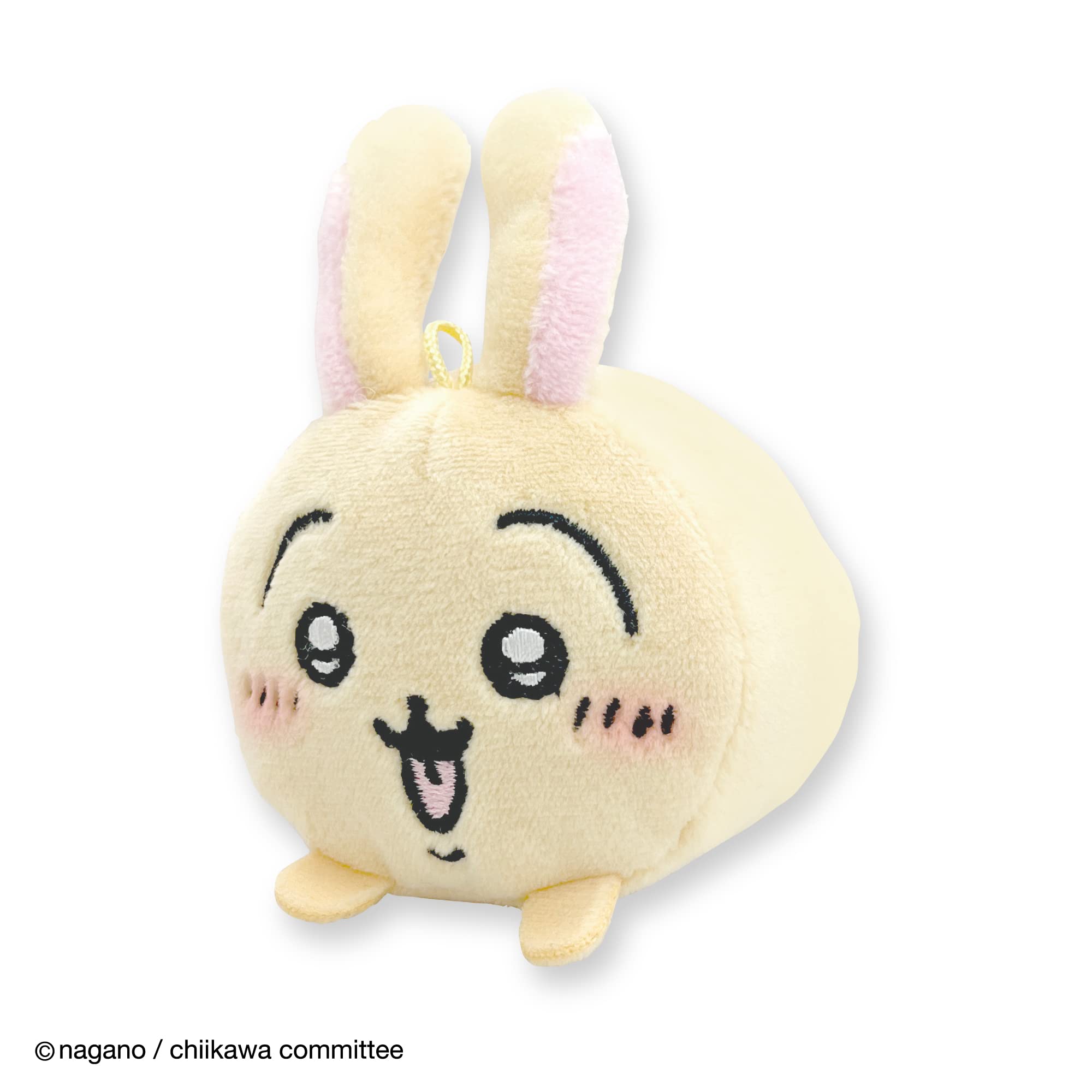 

Chugai Mining Chikawa Mochikororin Rabbit Total length approx. 80mm Made of polyester