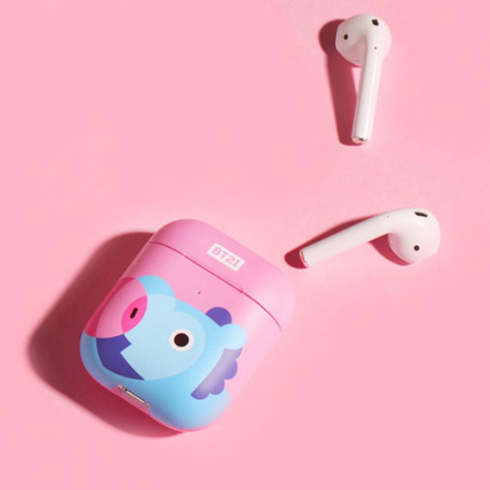 BT21 Жесткий чехол для Airpods (MANG), BTS, K-POP, Айдол