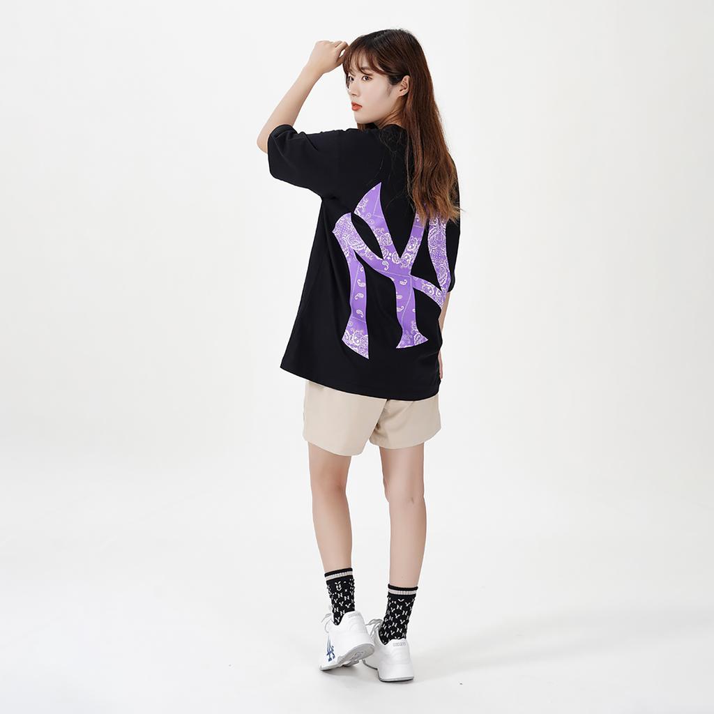 New MLB New York Yankees SS22 T Shirt Unisex Black 3ATS53023-50BKS