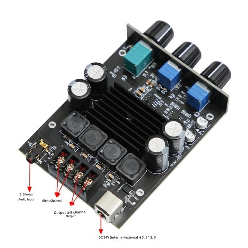 TPA3116 Sound Amplifier Board Stereo Home Power Amplifier For Passive Speaker 100Wx2 Class D Speaker Sound Amplifier