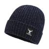 Autumn and Winter Loose Big Head Circumference Wool Hat Men's Piled Thickened Warm Knitted Hat Outdoor Cold-proof Face Small Pile Hat