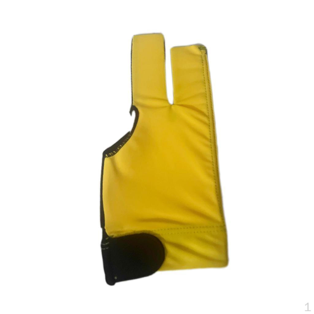 3 Finger Billiard Glove, Cue Pool Gloves, Non-slip Women's And Men's Accessories, Separate