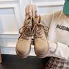 Leather Martin boots women's autumn and winter fashion casual retro tooling boots versatile cow suede short boots