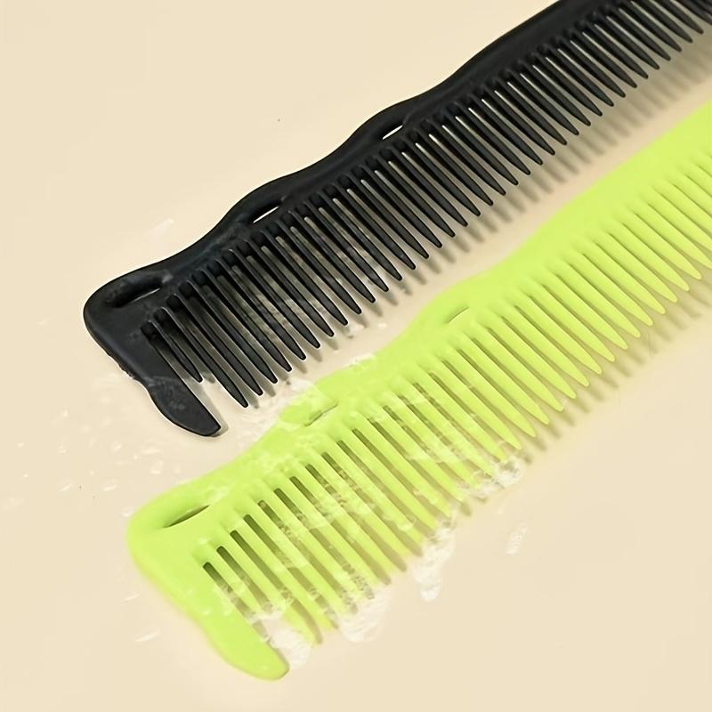 Wholesale Professional Hair Cutting and Styling Combs for Hairdressers, Featuring Plastic Construction with Varying Tooth Density
