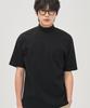 PRAIRIE Half-Neck Short-Sleeve T-Shirt (Black)