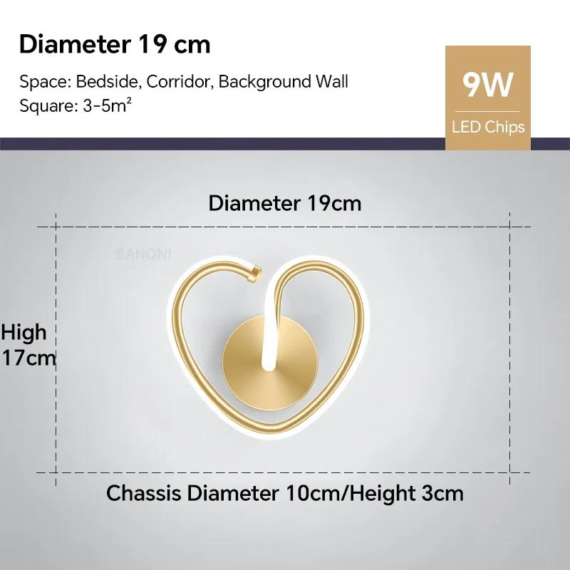 Aplică Modernă LED De Perete Pentru Dormitor Living Sufragerie Camera Copiilor Coridor Lumină Decor Interior Iluminat Aplice De Perete Lustru