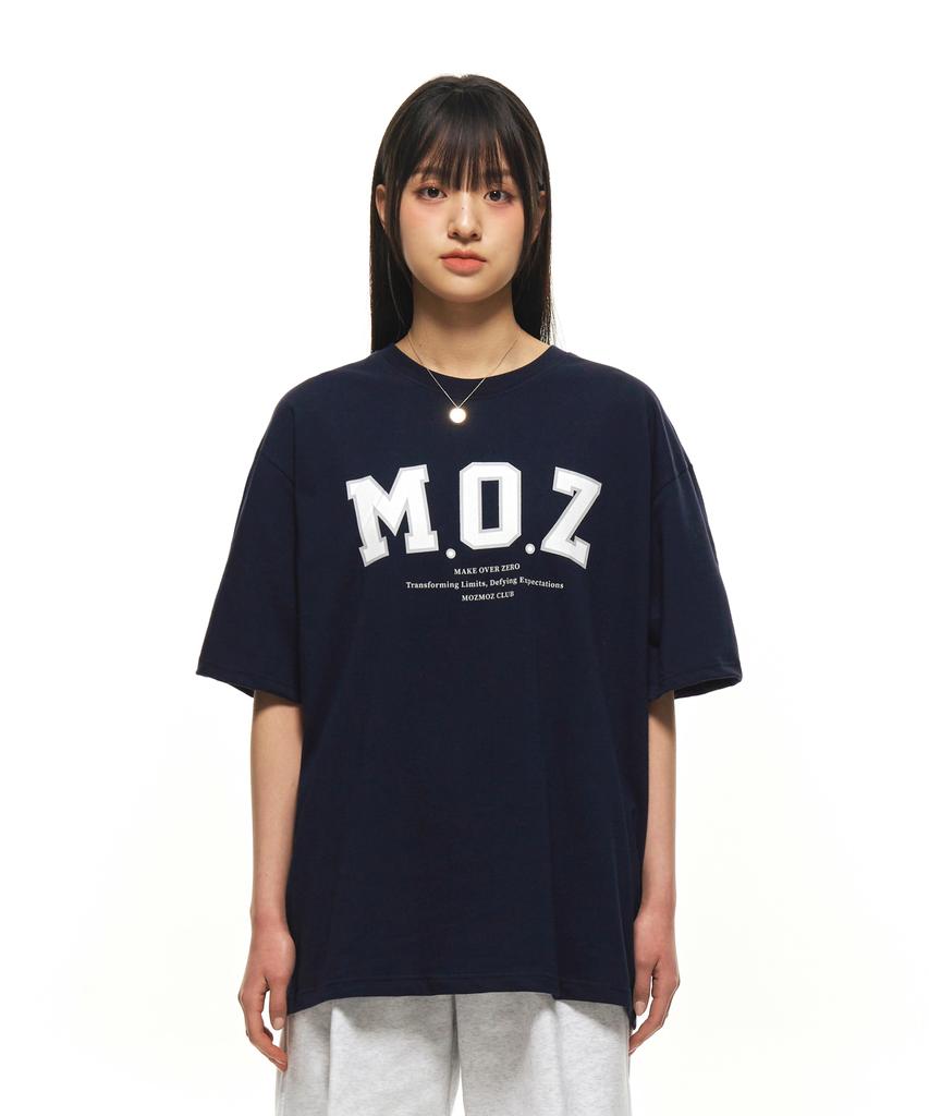 MOZMOZ [Set] Moz Oversized Single-Pleat Training Set Navy