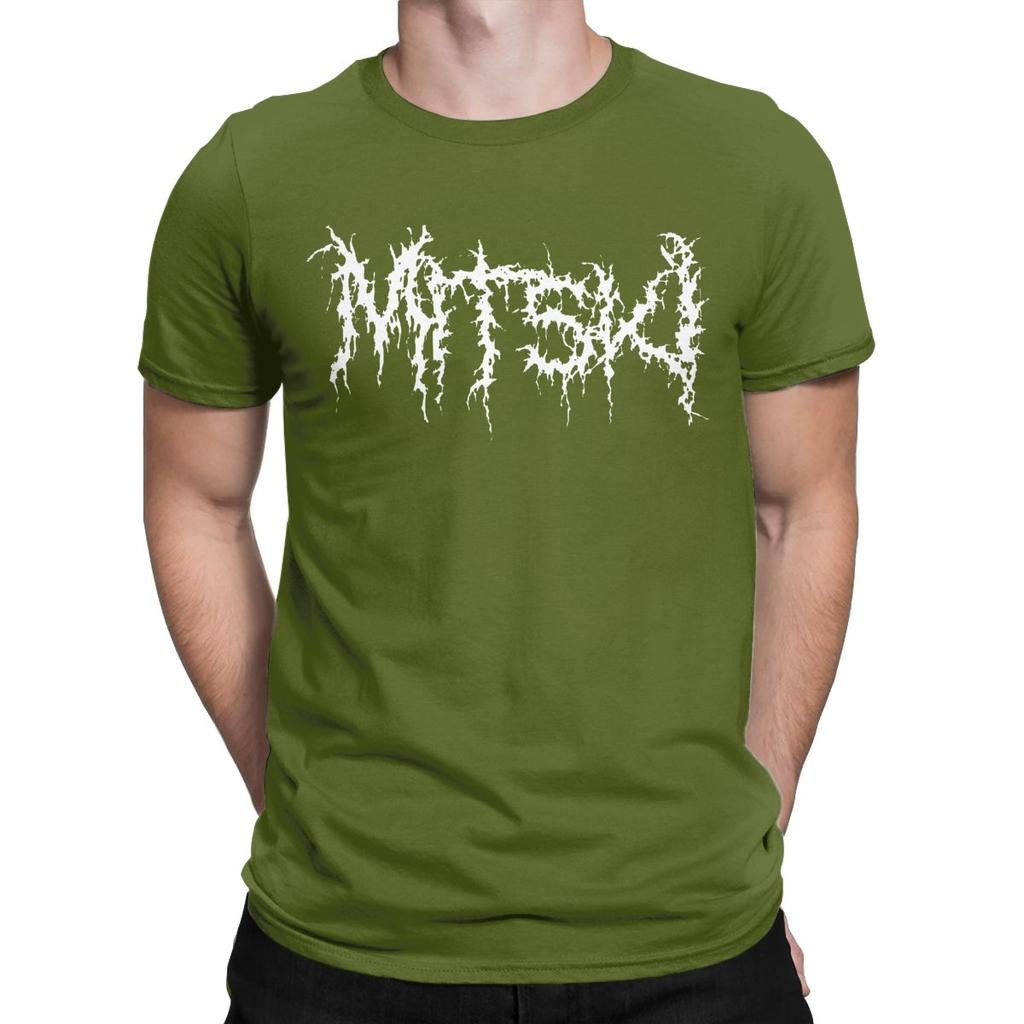 Men T-Shirts Heavy Metal Mitski Amazing 100% Cotton Tees Short Sleeve T Shirts Crewneck Clothing 4XL 5XL 6XL