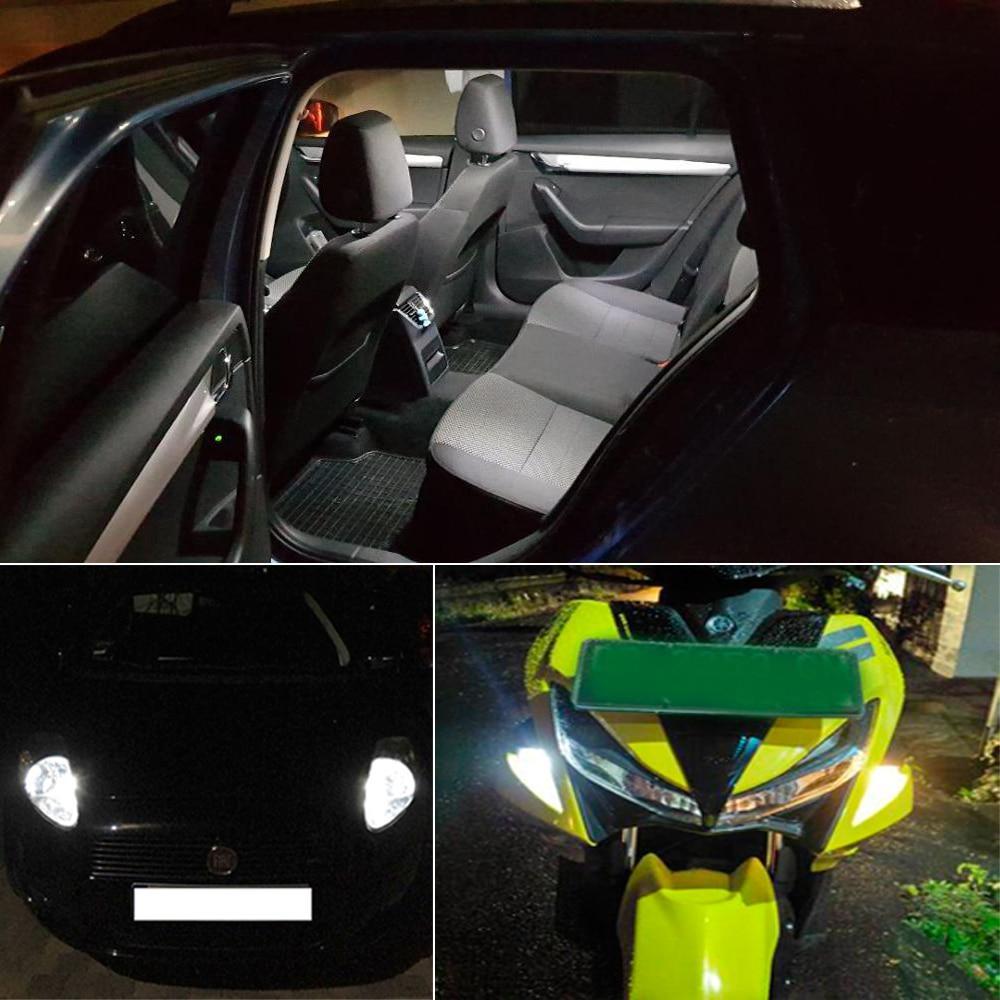 Canbus Weiß Blau Rot Gelb Grün T10 5smd 5050 Led Auto Licht W5w 194 241 Fehler Glühbirnen