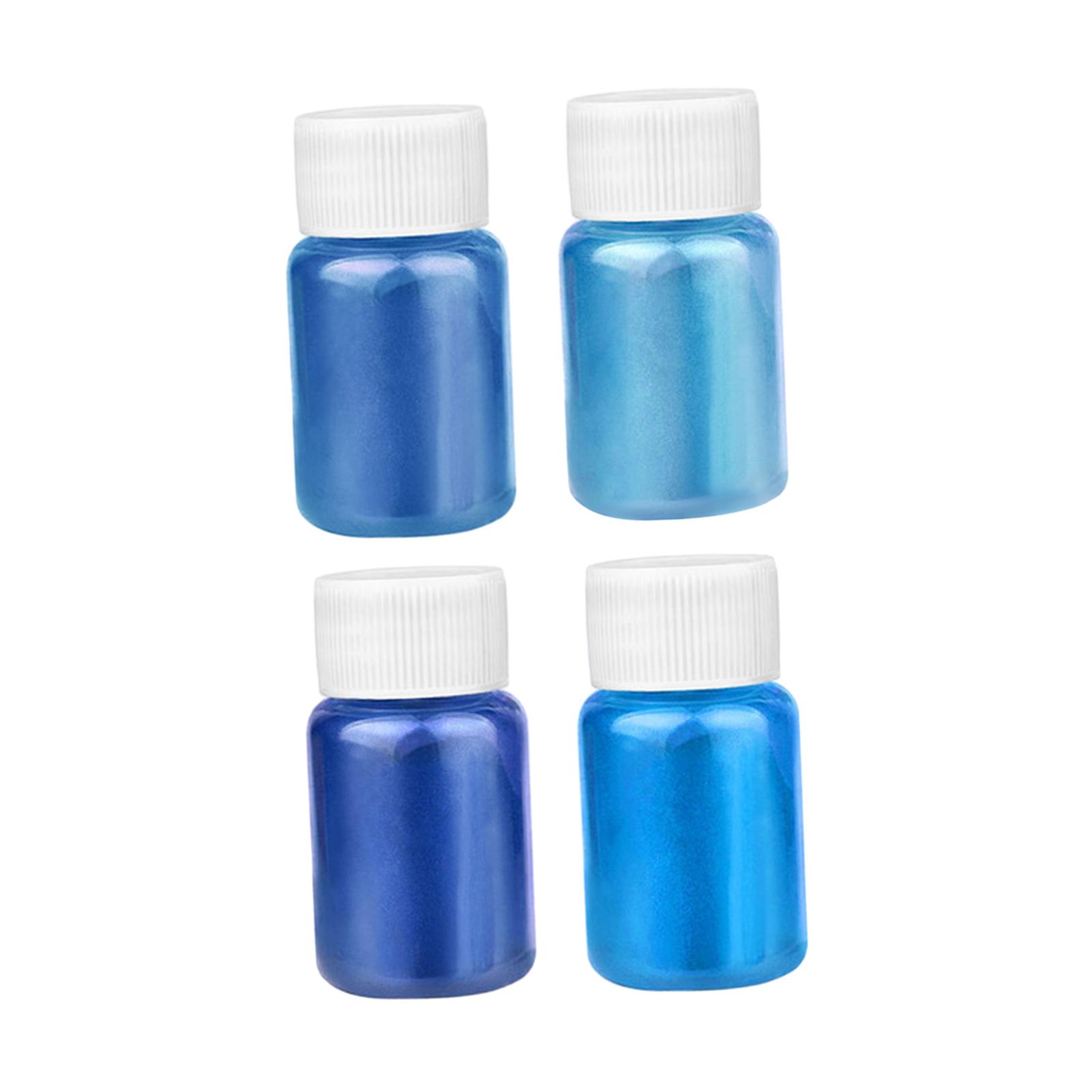 

4Pcs Pearlescent Mica Powder Epoxy Resin Dye 4 Colors Shimmer Glitter Powder for DIY Candle Making Soap Making Paint Jewelry