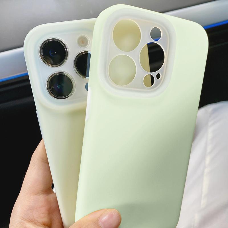 Jelly Feels Skin Feels Real Liquid Anti-fingerprint 11pro Is Suitable for Iphone11 Mobile Phone Case Apple 11proMax