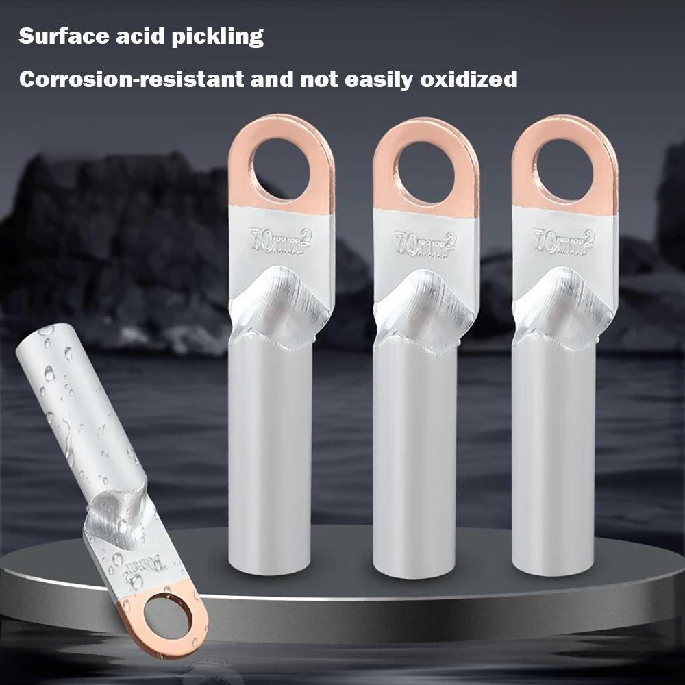 Small Copper Aluminum Terminal Non-Insulated Terminal  Block Wire Joint Cable Wire Connector  Cable