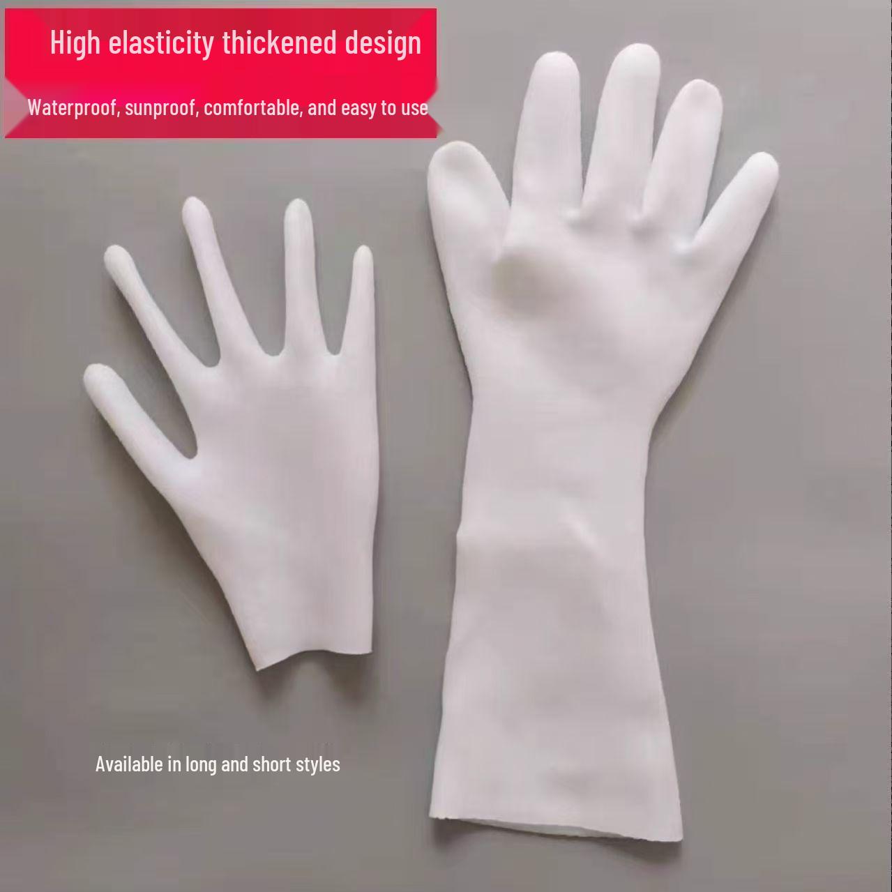 Увлажняющие силиконовые перчатки-маска для рук для нежной кожи - Водонепроницаемые и защитные