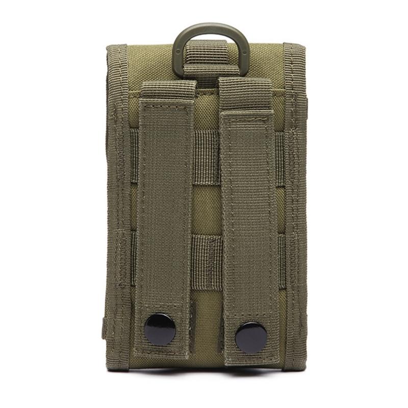 Men Adventure Phone Holder Camouflages Fabric Adjustable Waist Pack Outdoor Exercise Travel Storage Solution