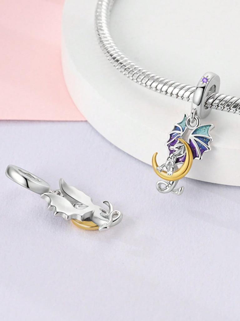 Black Cat And Cute Owl Beads Charm Copper Plated Fit Charms Copperoriginal Bracelet For Jewelry Making Diy Charm