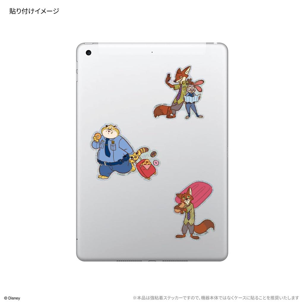 Gourmandies Disney Pixar Characters Mobile Sticker Zootopia Characters, / DNG-287NC