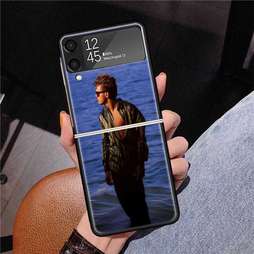 

L-Luis M-Miguel Singer Phone Case For Samsung Z Flip 7 6 5 4 3 Galaxy ZFlip7 ZFlip6 ZFlip5 ZFlip4 ZFlip3 5G Print Cover Samsung Z Flip 6