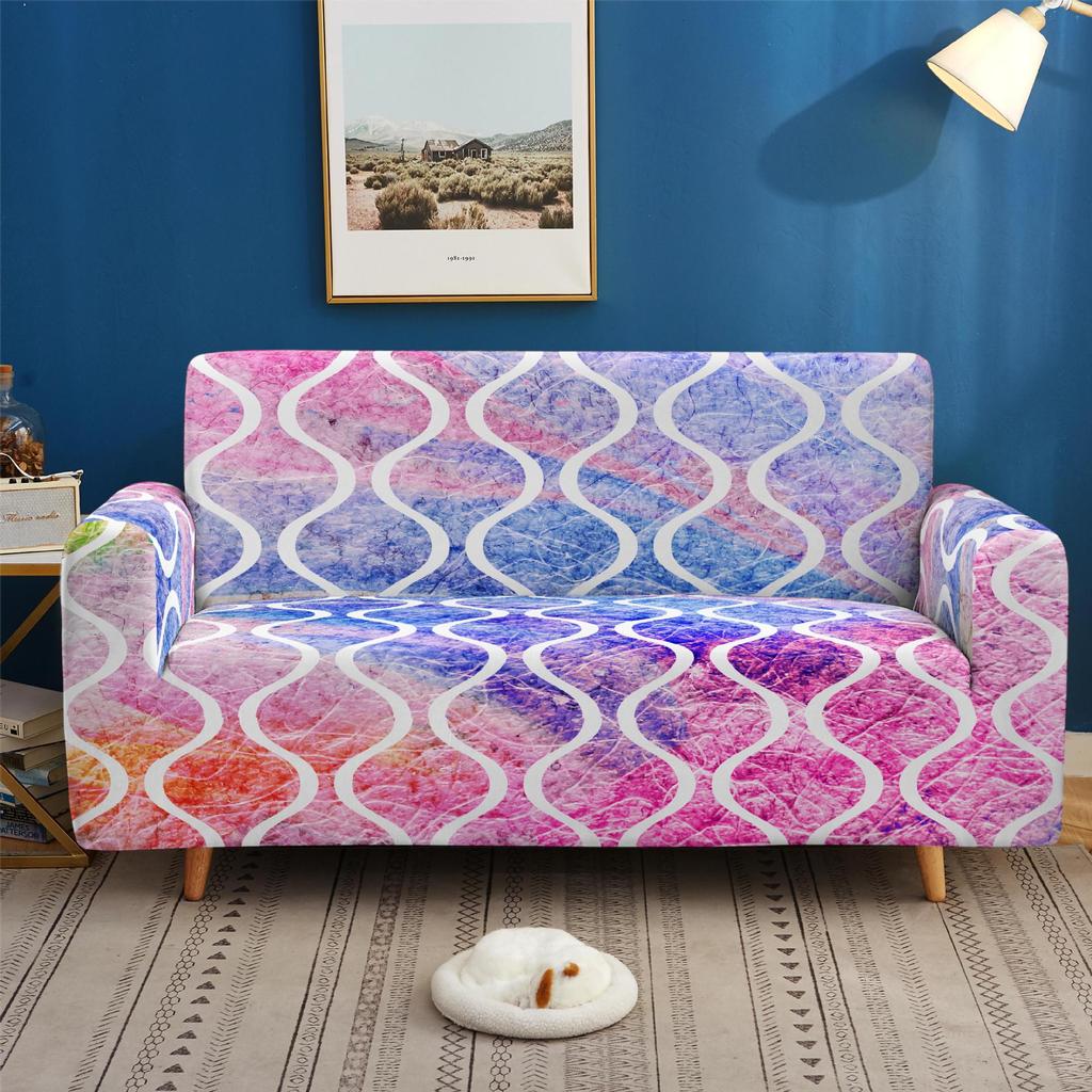 Elastic All-Inclusive Sofa Cover Gradual Change Multi-Person Combination Sofa Cover Lazy Sofa Cover