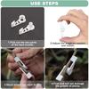 20/50 Pcs Plant Bender 360 Degree Adjustable Supports Plant Fixed Clip for Fruit Trees and Flowers Gardening Supplies Tools