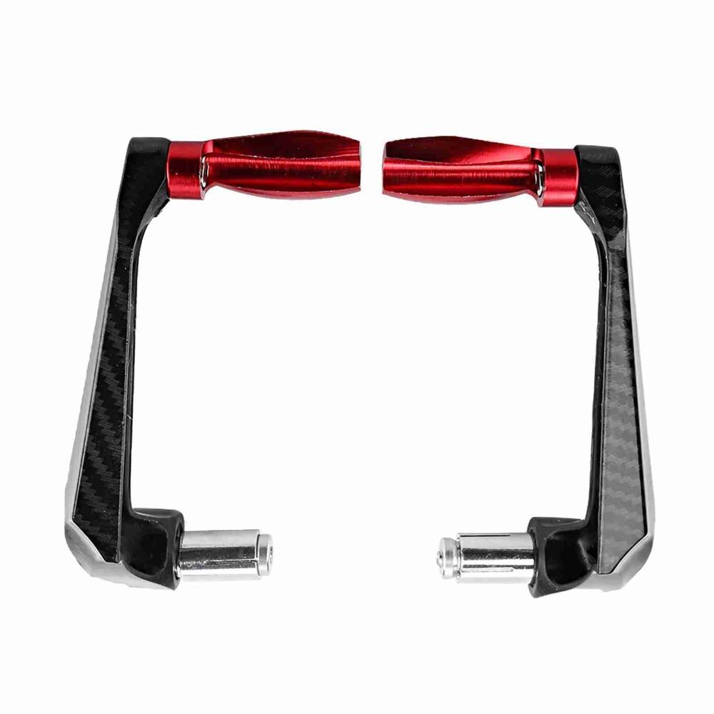 1pair Aluminum Alloy Motorcycle Lever Guards Rust-Proof Water Proof Handlebar Brake Protector Handlebar Protector Mountain Bikes
