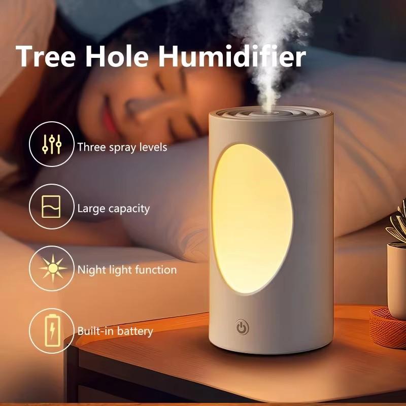 Xiaomi 600ml Aroma Diffuser Air Humidifier with LED Lights 1200mAh USB Rechargeable Battery Portable Wireless Air Humidifier for Home