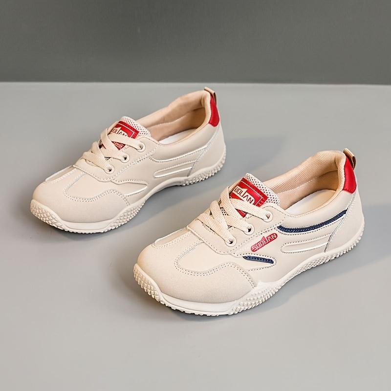 Women's White Sneakers New Spring Hot Thick-Soled Shoes Non-Slip Soft Sole Versatile Casual Sneakers
