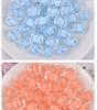 Acrylic Pumpkin Beads: 10mm Loose Beads for DIY Bracelets - New 2024 Style