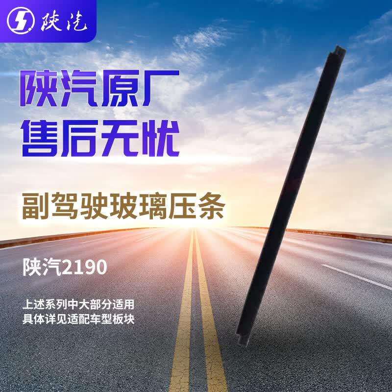 SHACMAN 2190 Passenger Side Door Glass Seal Strip