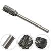 1pc 3x6mm Tungsten Carbide Burrs Rotary Drills Die Grinder Carving Bits Double Cut Tungsten Steel Grinding Head Hard Alloy Files