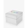 Michael Kors PRIDE Limited-Edition Oversized Raquel Rainbow Pavé Silver-Tone Watch MK7365LE