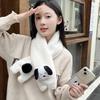 Women's Cute Plush Winter Scarves & Gloves Collection