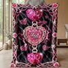 Leopard in Tropical Jungle 1 Theme blanket Lightweight Warm Flannel Blanket Decorative Throw Blanket for Home Decoration