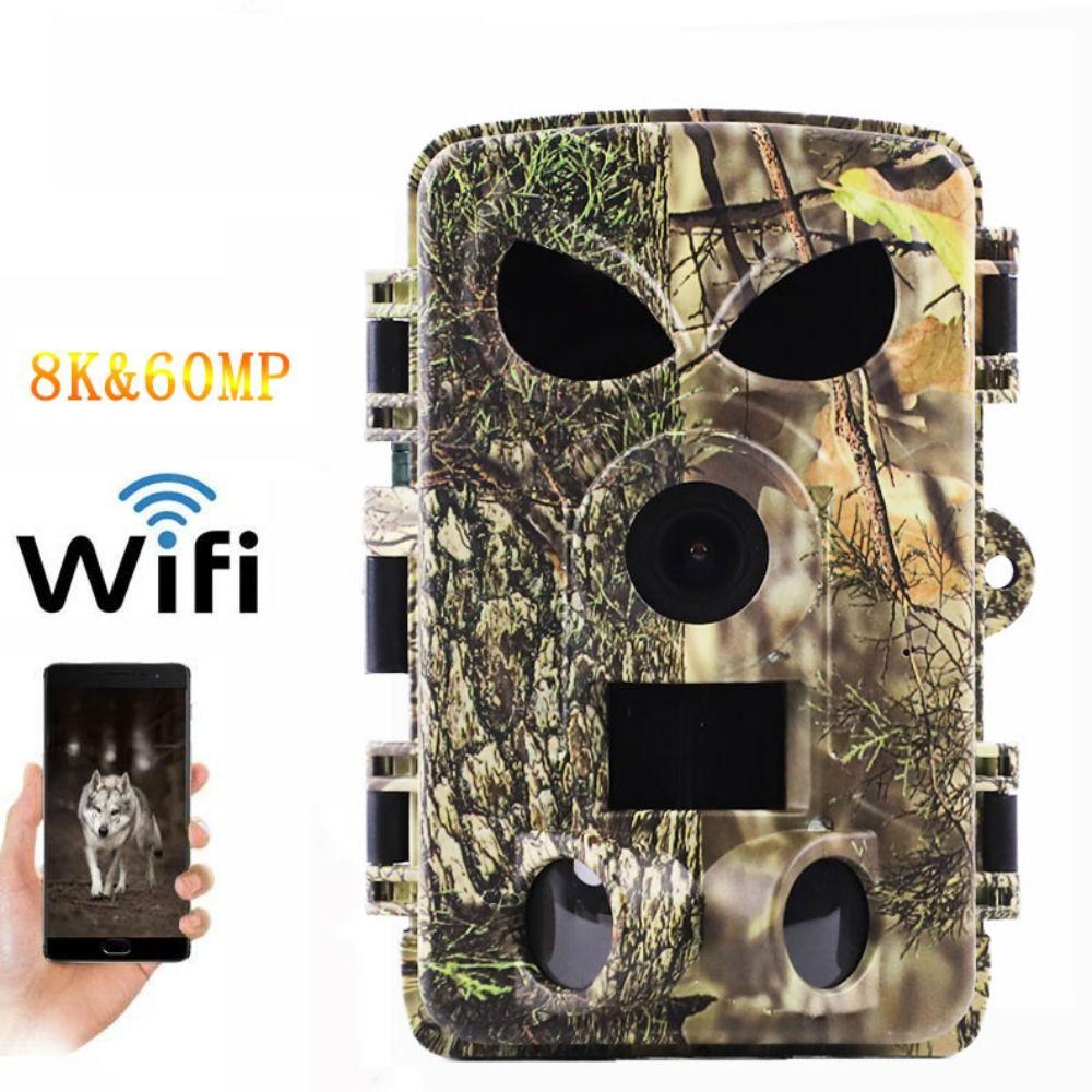 8K PR8000 Wifi Camera IP65 Waterproof Infrared Trail Track Camera  Animal Watching