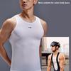 Li-Ning Skin-Friendly Breathable Sleeveless Comfortable Sports Vest Men Tops Brilliant-White LNMB178-1