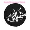 Custom Mountain Camper Spare Tire Cover for CRV Nautical Adventure 4WD 4x4 Trailer Car Wheel Protectors 14" 15" 16" 17" Inch