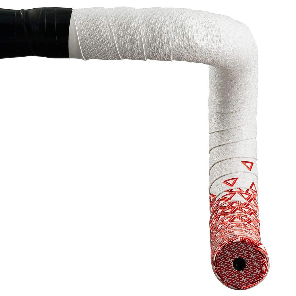 DEDA LOOP TAPE Handlebar Tape WHT/RED