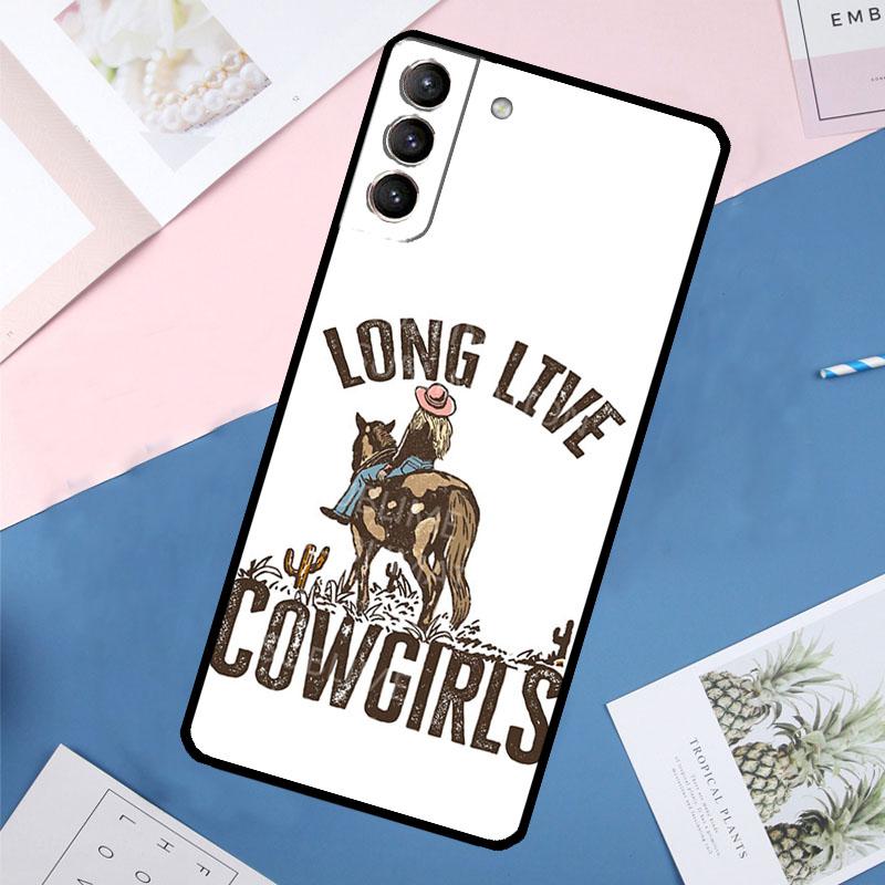 

Space Cowgirl Case For Samsung Galaxy S25 Ultra S24 S23 S22 S21 Ultra S9 S10 Plus S23 FE S25 FE Back Cover Galaxy S23