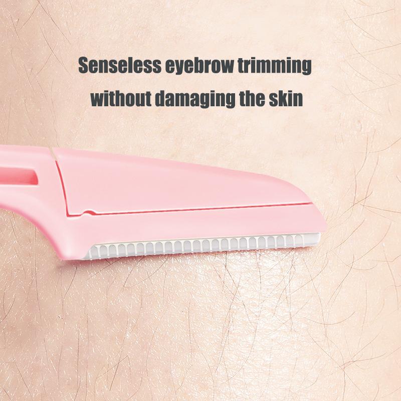 Professional Face Razor Eyebrow Trimmer Ladies Eyebrow Knife Facial Shaver Blades Hair Remover For Women Beauty Tools