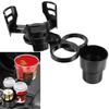 Car Cup Adjustable for Dining 4-in-1 Holder, Space-Saving, 360-Degree Rotation, Size, In-Car (Cup Noodles, Etc.)