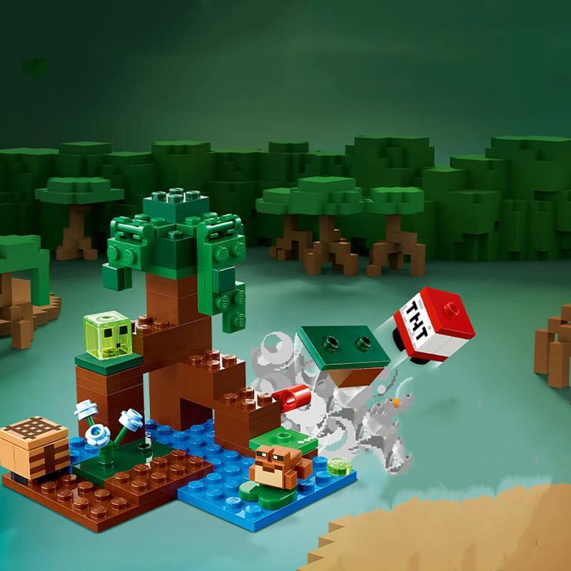 542 szt. Model klocków Redstone Battle Pasuje do 21163 Lalki Żelaznego Potwora Mecha Zabawki dla Dzieci Prezent Świąteczny