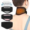 Tourmaline Magnetic Self-Heating Neck Brace - Windproof Cervical Support for Men and Women.