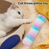 Cat Toy Interactive Catnip Toy Teeth Cleaning Kitten Plush Toy Long Design Cat Chewing Toy Pet Supplies