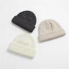 High Quality Daily Warm Beanie Hat Luxury Winter Wool Knitted Plain Beanie Hat Fashionable Daily Solid Color Outdoor Beanie Caps