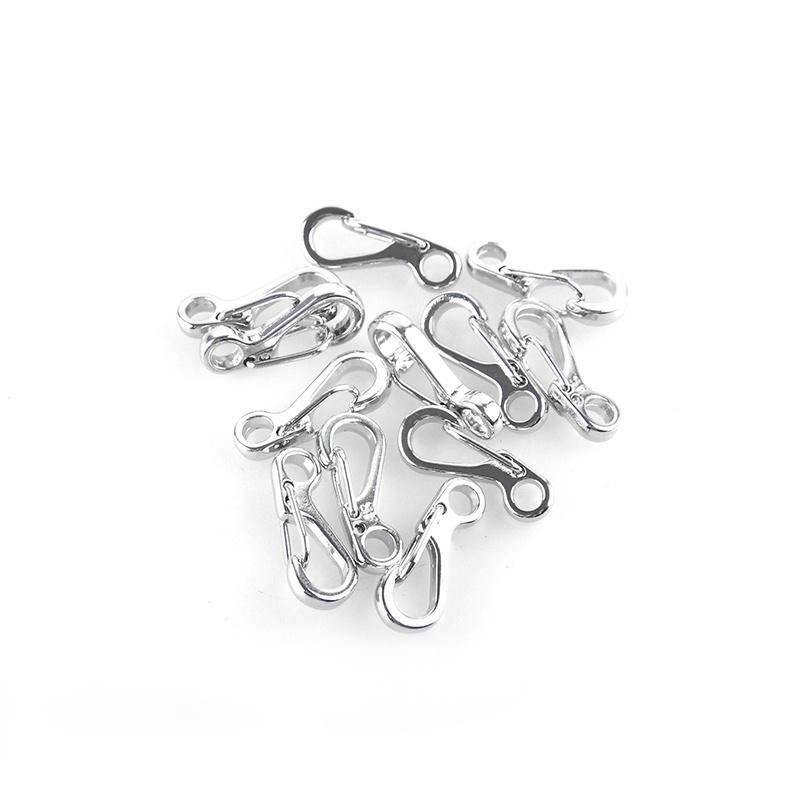 YoBuyBuy Tragbarer Feder Rucksack Verschluss Aluminiumlegierung Klettern Karabiner Schlüsselanhänger Schlüsselanhänger Camping Flaschenhaken YoBuyBuy Tragbarer Feder Rucksack Verschluss Aluminiumlegierung Klettern Karabiner Schlüsselanhänger Schlüsselanhänger Camping Flaschenhaken